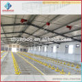 Steel structure farm broiler chicken poultry house shed construction designs building